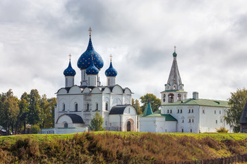 Fototapeta na wymiar Architectural Complex of the Suzdalian Kremlin. Russia