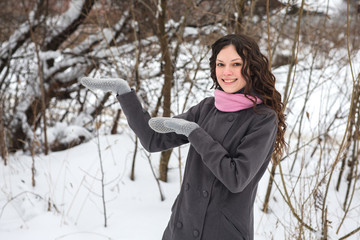 Portrait of a beautiful girl