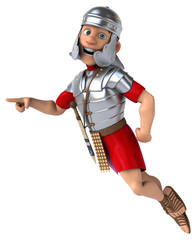 Roman legionary soldier