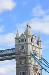 Fototapeta na wymiar Detail of Tower Bridge London