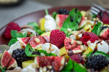 Beautiful Salad Close Up