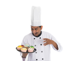 indian male chef