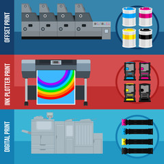 Print equipment