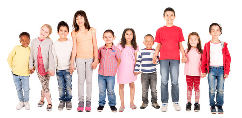 Fototapeta premium Children's group