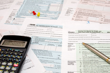 U.S. Individual Income Tax Return, form 1040
