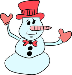 Snowman illustration