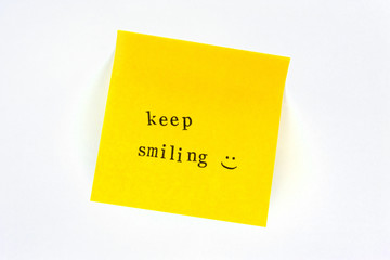 Keep Smiling Post it - 97556268