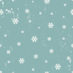 Snowflakes Seamless Pattern