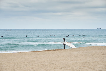 Landscape of Songjeong Beach