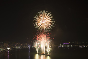 2015 Pattaya International fire work