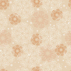 Christmas seamless pattern. Vector Illustration. It can be used for cloth, bags, notebooks, cards, envelopes, pads, blankets, furniture, packing