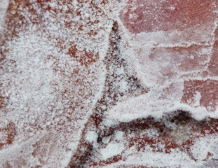 small pieces of ice as a background - Powered by Adobe
