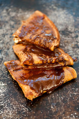Chocolate pancakes