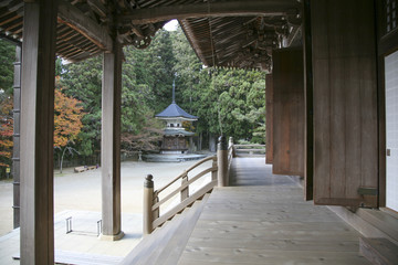 Temple in Koyasan, Wakayama, Japan