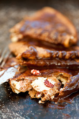 Chocolate pancakes