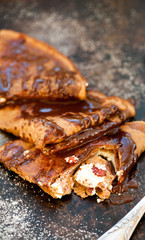 Chocolate pancakes