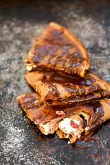Chocolate pancakes