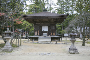 Temple in Koyasan area in Wakayama, Japan