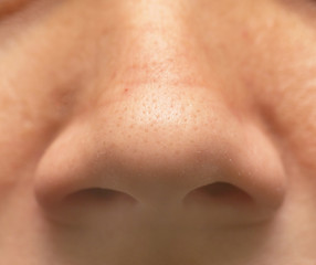 nose close-up