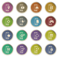 SEO and development simply icons