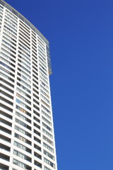 Fototapeta premium 青空と高層ビル