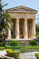Naklejka premium Lower Barrakka Gardens in Valletta