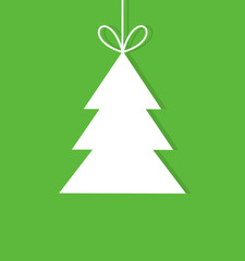 Christmas tree tag