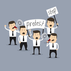 Group of people carrying.