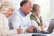 Computer course for senior people