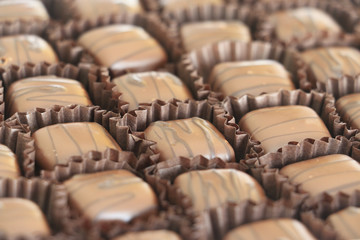 Chocolates background