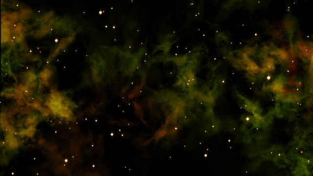 Nebula Clouds and Star
15 seconds animation, travel through nebula clouds.