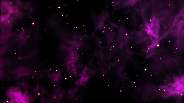 Purple Nebula Clouds
Space travel through purple nebula clouds.