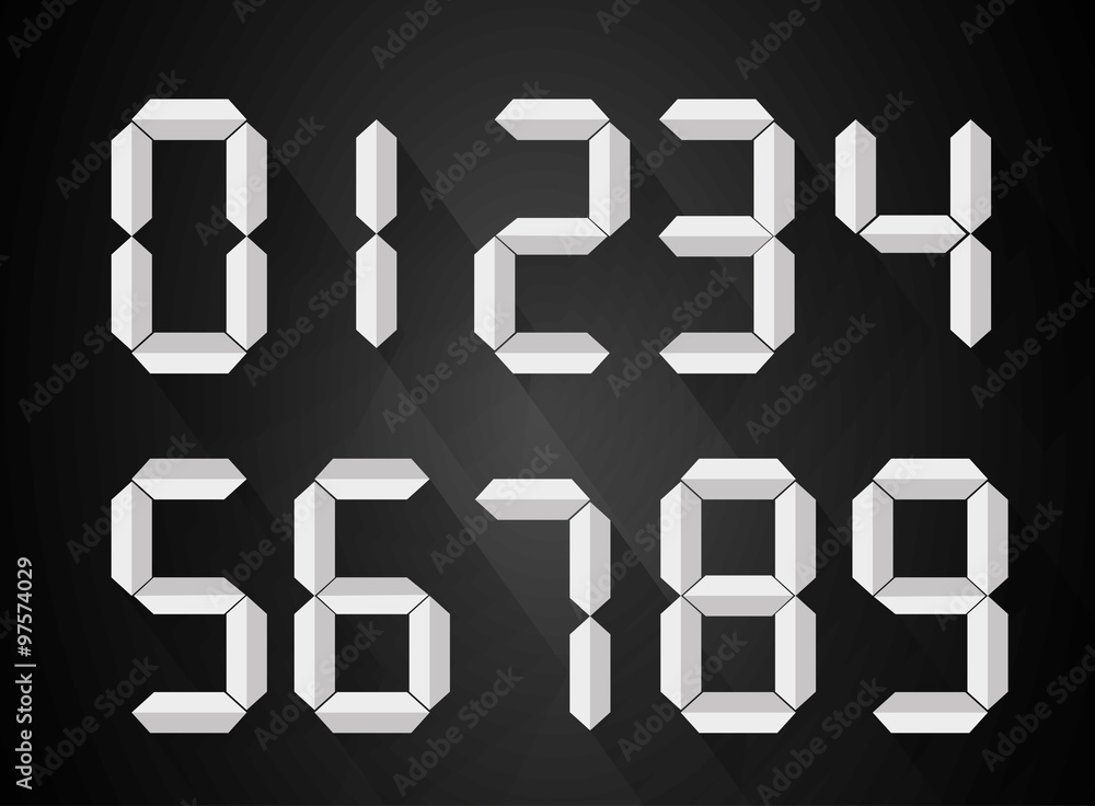 Poster codes and digits