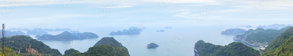 Canvas Prints seascape of Halong Bay, Vietnam