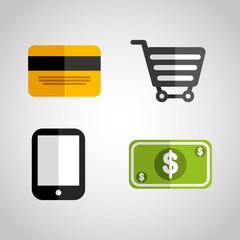 Obraz premium credit card design 
