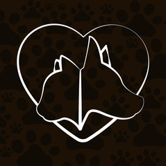 Animals pet shop graphic