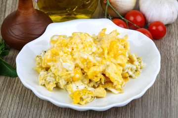 Scrambled eggs