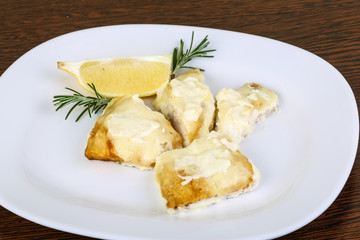 Baked perch