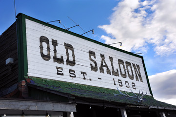 Obraz premium Cowboy Saloon