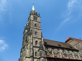 Fototapeta na wymiar Sankt Lorenz Nürnberg
