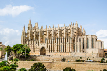 Fototapeta na wymiar Cattedrale - Palma di Maiorca