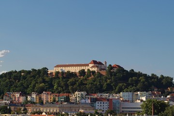 Fototapeta premium View of the fort Spilberk in Brno