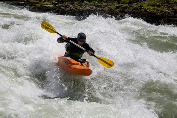 kayaking