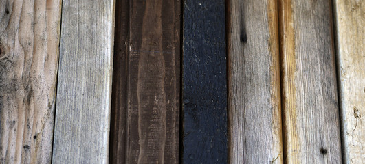 Old weathered wood background