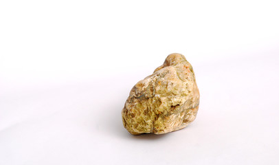 river stone in the studio
