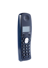 Wireless black telephone