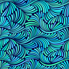 Seamless abstract geometric pattern background. Repeatable vector