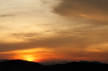 Sunrise at Sattaheep (Thailand)