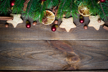 Christmas baking concept