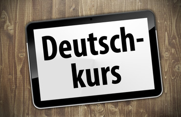 Tablet mit Deutschkurs für Flüchtlinge